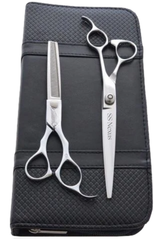 SS Nexus Deluxe 7" Barber Precision Scissor Kit